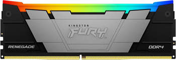 Оперативная память Kingston Память DDR4 16GB 3200MHz KF432C16RB12A/16 Fury Renegade RGB RTL Gaming PC4-25600 CL16 DIMM 288-pin 1.35В dual rank с радиатором Ret