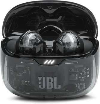 Наушники JBL Гарнитура внутриканальные Tune Beam Ghost черный беспроводные bluetooth в ушной раковине