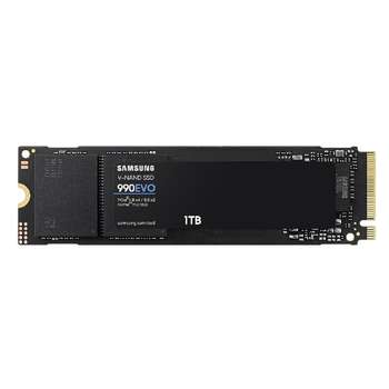 Накопитель SSD Samsung SSD 1Tb 990 EVO M.2 MZ-V9E1T0BW NVMe 2.0, PCIe 4.0 x4, V-NAND TLC