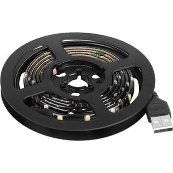 Светодиодная лента REXANT 141-385 LED лента с USB коннектором 5 В, 8 мм, IP65, SMD 2835, 60 LED/m, БЕЛАЯ