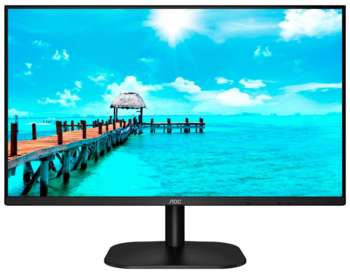 Монитор AOC 27" Value Line 27B2QAM черный VA LED 16:9 HDMI M/M матовая 250cd 178гр/178гр 1920x1080 75Hz VGA DP FHD 3.7кг