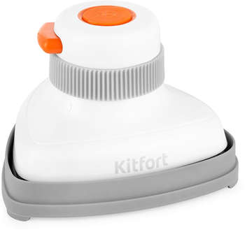 Паровая система KITFORT Отпариватель ручной КТ-9131-2 800Вт белый/оранжевый