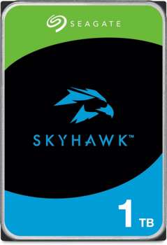 Жесткий диск HDD Seagate Жесткий диск SATA-III 1TB ST1000VX013 Video Skyhawk  256Mb 3.5"