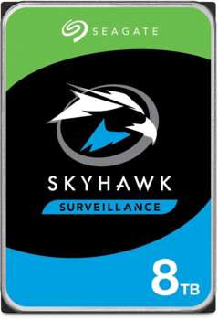 Жесткий диск HDD Seagate Жесткий диск SATA-III 8TB ST8000VX009 Surveillance Skyhawk  256Mb 3.5"