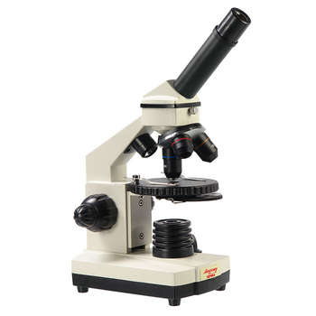 Микроскоп Эврика школьный 40х-1280х в текстильном кейсе