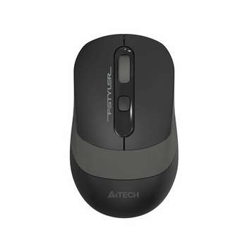 Мышь A4TECH беспроводная с бесшумным кликом Fstyler FG10S, USB, 4 кнопки, оптическая, 1204030