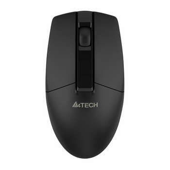 Мышь A4TECH беспроводная G3-330N, USB, 2 кнопки + 1 колесо-кнопка, оптическая, черная, 1635693