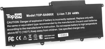 Аксессуар для ноутбука TOPON Батарея для ноутбука TOP-SA900X 7.5V 5800mAh литиево-ионная