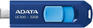 Flash-носитель A-DATA Флеш Диск 32GB Type-C UC300 ACHO-UC300-32G-RNB/BU USB3.2 синий/голубой