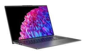 Ноутбук Acer Swift Go SFG16-72-709R 16" 3200x2000/Intel Core U7-155H/RAM 16Гб/SSD 1Тб/Intel ARC Graphics/ENG|RUS/Windows 11 Home Iron Grey 1.6 кг NX.KSHCD.002