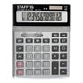 Калькулятор Staff настольный металлический STF-1712 , 12 разрядов, двойное питание, 250121