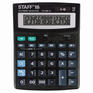Калькулятор Staff настольный STF-888-16 , 16 разрядов, двойное питание, 250183