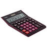 Калькулятор CASIO настольный GR-12С-WR , 12 разрядов, двойное питание, БОРДОВЫЙ, GR-12C-WR-W-EP