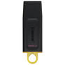 Flash-носитель Kingston Флеш-диск 128GB DataTraveler Exodia, разъем USB 3.2, черный/желтый, DTX/128GB