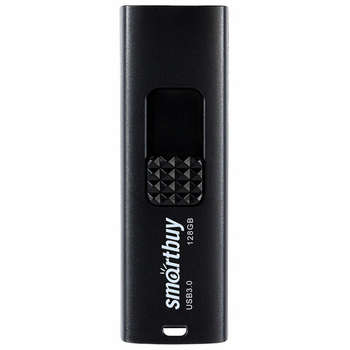 Flash-носитель SMARTBUY Флеш-диск 128 GB Fashion USB 3.0, черный, SB128GB3FSK