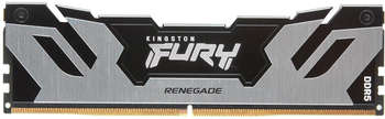 Оперативная память Kingston Память DDR5 24GB 6400MHz KF564C32RS-24 Fury Renegade Silver XMP RTL Gaming PC5-51200 CL32 DIMM 288-pin 1.4В с радиатором Ret