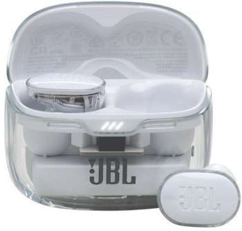 Наушники JBL Гарнитура внутриканальные Tune Buds Ghost белый беспроводные bluetooth в ушной раковине