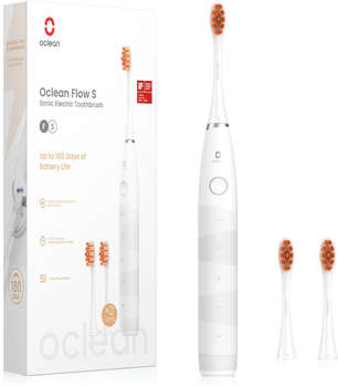 Зубная щетка Oclean Набор электрических зубных щеток Flow Set F5002 белый