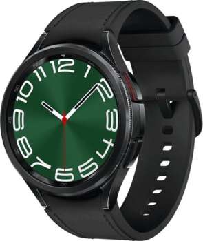 Умные часы, браслет Samsung Смарт-часы Galaxy Watch 6 Classic LTE 47мм 1.5" Super AMOLED корп.черный рем.черный