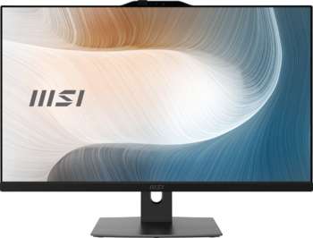 Моноблок MSI Modern AM272P 1M-683XRU 27" Full HD Core 3 100U  8Gb SSD512Gb Graphics noOS GbitEth WiFi BT 120W клавиатура мышь Cam черный 1920x1080