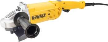 Шлифмашина углошлифовальная DEWALT Углошлифовальная машина DWE496-QS 2600Вт 6600об/мин рез.шпин.:M14 d=230мм