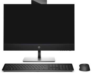 Моноблок HP ProOne 440 G9 23.8" Full HD i3 12100T  8Gb SSD256Gb UHDG CR Free DOS GbitEth 120W клавиатура мышь Cam черный/серебристый 1920x1080