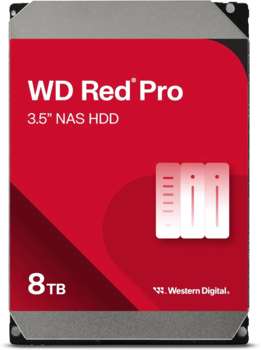 Жесткий диск HDD Жесткий диск SATA-III 8TB WD8005FFBX NAS Red Pro  256Mb 3.5"