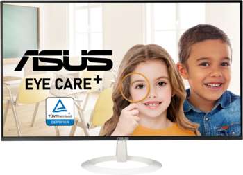 Монитор ASUS 27" VZ27EHF-W черный IPS LED 1ms 16:9 HDMI матовая 250cd 178гр/178гр 1920x1080 100Hz FHD 3.6кг