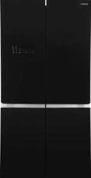 Холодильник Hitachi R-WB820VUC2 GBK 3-хкамерн. черный инвертер
