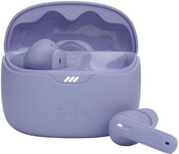 Наушники JBL Гарнитура внутриканальные Tune Beam пурпурный беспроводные bluetooth в ушной раковине