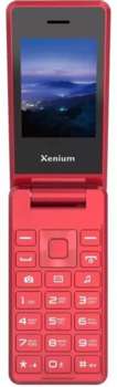 Сотовый телефон XENIUM Мобильный телефон X600 красный моноблок 1.77" 128x160 Nucleus 0.3Mpix GSM900/1800 MP3