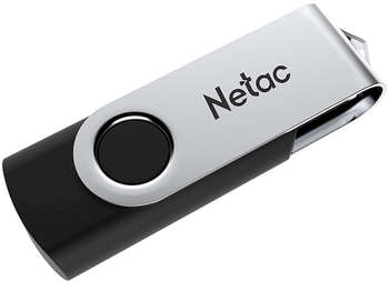 Flash-носитель Netac Флеш Диск 256GB U505 NT03U505N-256G-30BK USB3.0 черный/серебристый