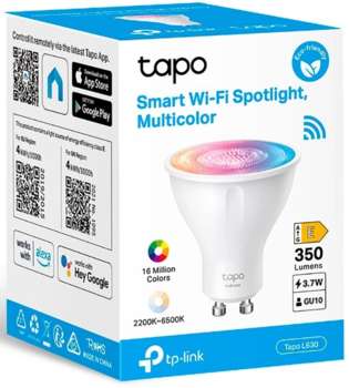 Устройство (умный дом) TP-LINK Умная лампа Tapo L630 GU10 3.7Вт 350lm Wi-Fi