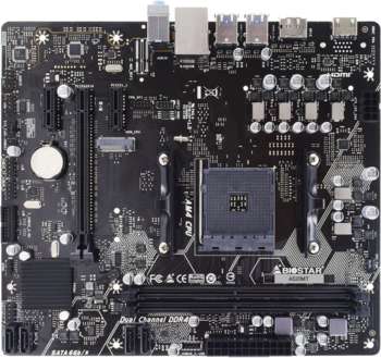 Материнская плата Biostar A520MT Soc-AM4 AMD A520 2xDDR4 mATX AC`97 8ch GbLAN RAID+HDMI+DP