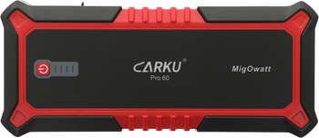 Автоаккумулятор, зарядное устройство CarKu Пуско-зарядное устройство PRO-60