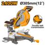 Пила циркулярная INGCO_Powertools Торцовочная пила с протяжкой 305 мм 2,4 кВт INGCO BM2S24007 INDUSTRIAL BM2S24007