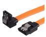 Кабели DVI GoPower Кабель SATA  0.5M 00-00029042 ORANGE GOPOWER