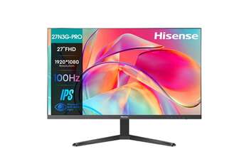 Монитор ЖК HISENSE/27"/черный/4.5 кг 27N3G-PRO