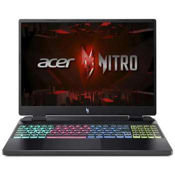 Ноутбук Acer Nitro AN16-42 Core Ryzen9 8945HS/32Gb/SSD1024Gb/RTX4070 8Gb/16"/IPS/WQXGA/NoOS/Black