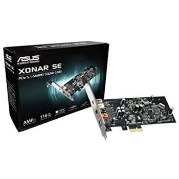 Звуковая карта ASUS Звуковая плата XONAR SE 5.1 PCIe Sound card RTL {10}