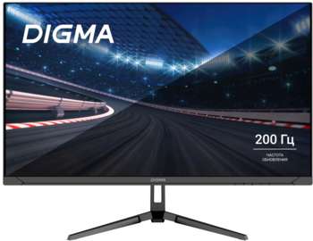 Монитор Digma 23.8" Overdrive 24P410F черный IPS LED 2ms 16:9 HDMI матовая 300cd 178гр/178гр 1920x1080 200Hz G-Sync FreeSync DP FHD USB 3.7кг