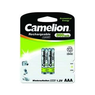 Аккумулятор CAMELION AAA- 300mAh Ni-Cd BL-2