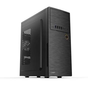 Корпус CBR ATX Miditower E180, c БП ATX450-12EC , 2*USB 3.0, 2*USB 2.0, HD Audio+Mic, Black [PCC-ATX-E180-USB32-USB22-450W]