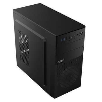 Корпус CBR mATX Minitower RD880, c БП PSU-MATX500-12EC , 2*USB 3.0, 2*USB 2.0, HD Audio+Mic, кабель питания 1.2м, Black [PCC-MATX-RD880-500W]