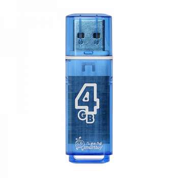 Flash-носитель Smart Buy 4GB Glossy series Blue