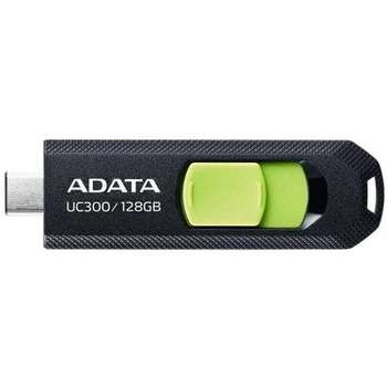 Flash-носитель A-DATA Flash Drive 128GB  UC300 USB3.2, черный и зеленый [acho-uc300-128g-rbk/gn]