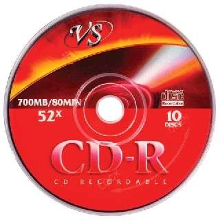 Оптический диск VS Диски CD-R 80 52x конверт/5