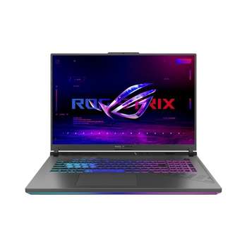 Ноутбук ASUS ROG Strix G18 G814JV-N6168 [90NR0CM1-M00BC0] Eclipse Gray 18" {2560x1600 i7 13650HX/16384Mb/1024PCISSDGb/RTX4060 8Gb/DOS}