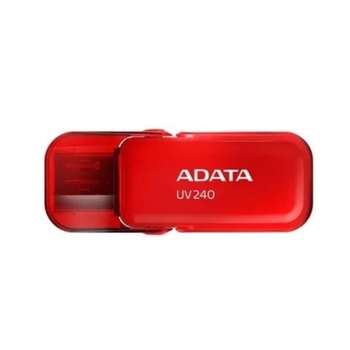 Flash-носитель A-DATA Flash Drive 64GB <AUV240-64G-RRD> UV240, USB 2.0, Красный