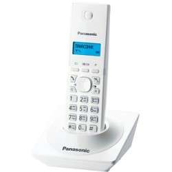 Телефон Panasonic KX-TG1711RUW  {АОН, Caller ID,12 мелодий звонка,подсветка дисплея,поиск трубки}